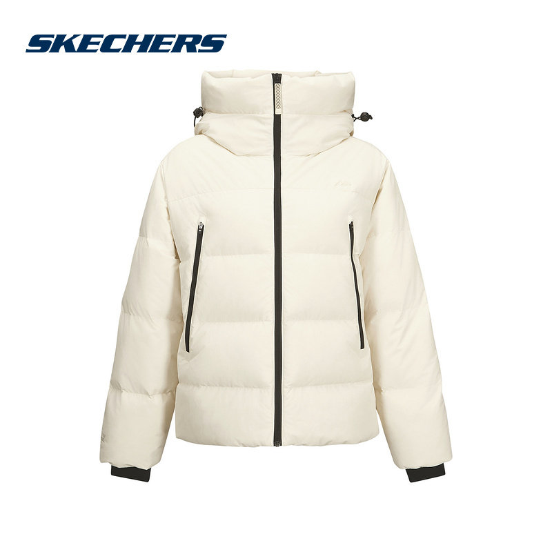 斯凯奇运动2025冬女短羽绒服 L424W001-00V7