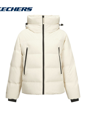 斯凯奇运动2025冬女短羽绒服 L424W001-00V7