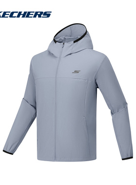 斯凯奇运动2025秋男梭织外套 P325M049-02N6