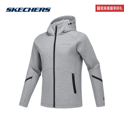 斯凯奇运动2025春男梭织外套 P125M024-02H3