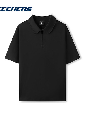 SKECHERS斯凯奇2026夏男短袖衫 L226M003-0018