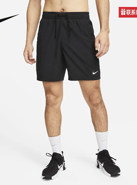 Nike耐克男子训练运动健身透气梭织速干短裤五分裤DV9858-068