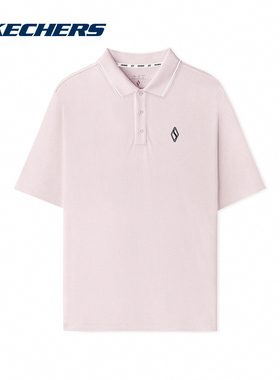 SKECHERS斯凯奇2025夏男短袖POLO衫 L225M167-02J2