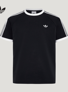 adidas阿迪达斯三叶草2026秋男纯棉休闲运动短袖T恤上衣 KT7762