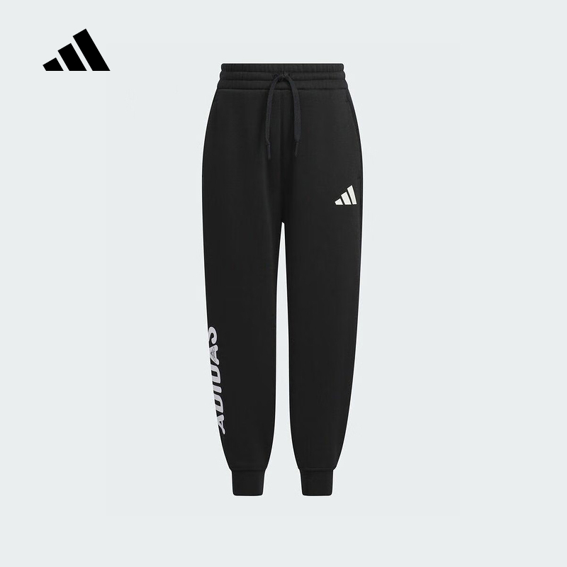 adidas阿迪达斯官方运动2025冬男小童裤子 KC5341