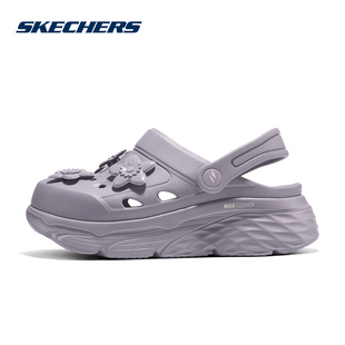 Skechers斯凯奇2026夏女士厚底增高透气花朵洞洞鞋沙滩凉鞋111675