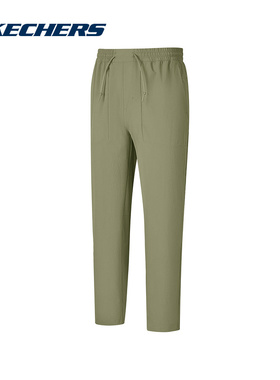 斯凯奇运动2025夏男长裤 P225M041-01DR