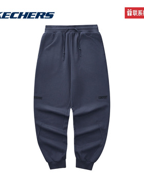 斯凯奇运动2025冬男针织长裤 L324M055-026R