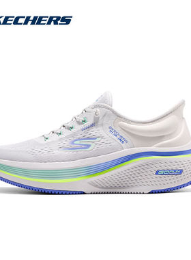Skechers斯凯奇2026夏女闪穿鞋低帮厚底增高休闲运动慢跑鞋129006