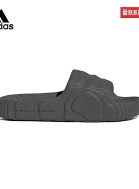 Adidas阿迪达斯三叶草男鞋女鞋3D打印运动拖鞋沙滩鞋GX6947