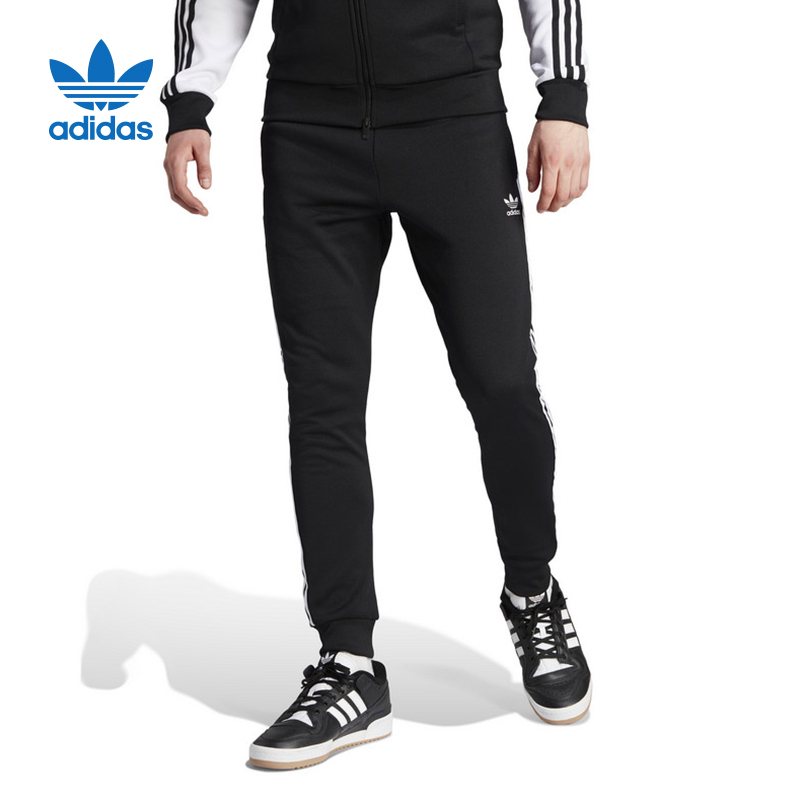 adidas运动休闲男子梭织长裤