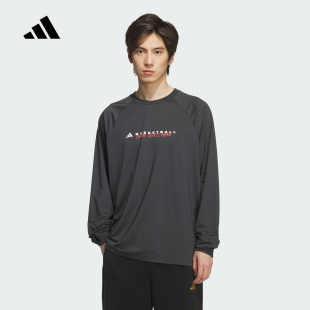 adidas阿迪达斯官方运动2025冬男长袖 KC2803 T恤