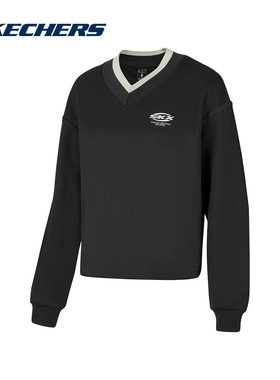 斯凯奇运动2025春女卫衣 P424W102-0018