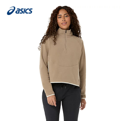 ASICS|（新款）2026F/W女1/2拉链卫衣 2032D513-200