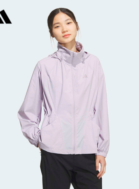 阿迪达斯 （adidas）|（新款）2026夏女梭织夹克 KH2658