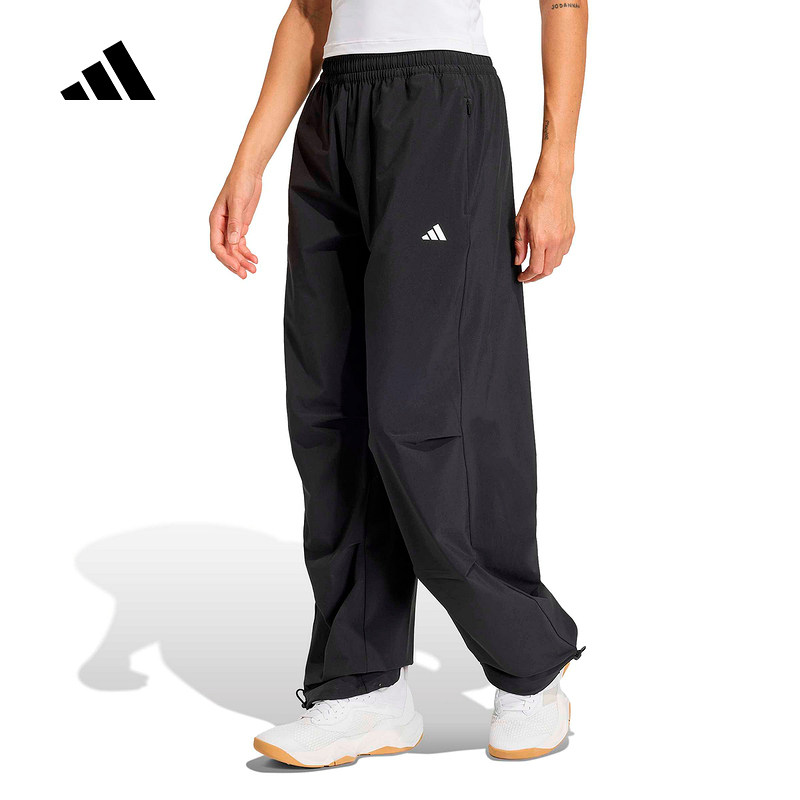 adidas阿迪达斯官方运动2026春女梭织长裤 KS8563 - 实物图