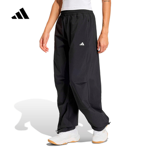 KS8563 adidas阿迪达斯官方运动2026春女梭织长裤