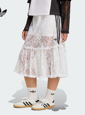 adidas阿迪达斯官方运动2025秋女半身裙 KD2288