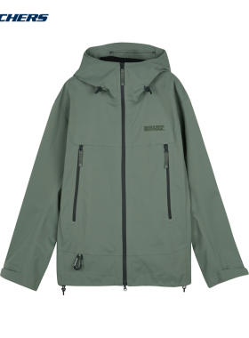 SKECHERS斯凯奇2025男子春季新款运动休闲梭织外套L124M017/035Z