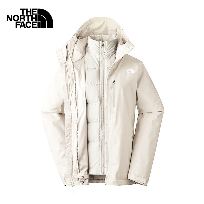 THE NORTH FACE北面户外运动2024F/W女三合一夹克 NF0A89Y7QLI1