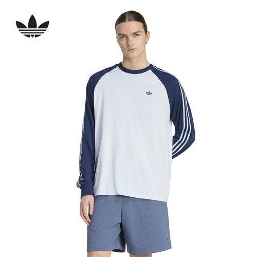 adidas阿迪达斯官方运动2026春男长袖T恤 KV4447