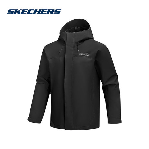 斯凯奇运动2025冬男梭织外套 P425M160-0018