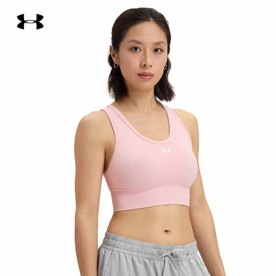 UNDERARMOUR安德玛运动2025S/S女运动BRA 1384419-647