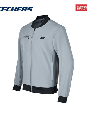 斯凯奇运动2025春男梭织外套 P423M113-02N6