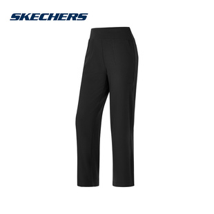 SKECHERS斯凯奇运动2025冬女针织长裤 03B6 P324W058