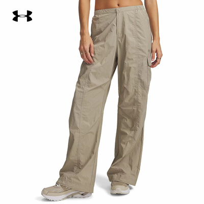 安德玛UNDERARMOUR运动2026S/S女梭织长裤 6009700-203