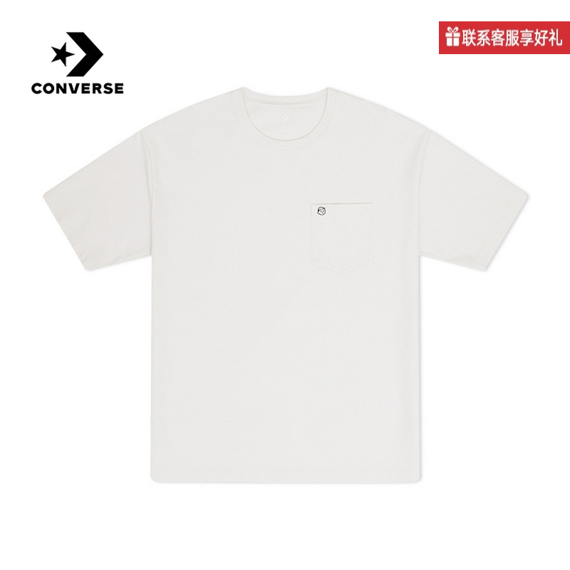 @匡威Converse官方运动2025夏男短袖T恤 10028761-A01