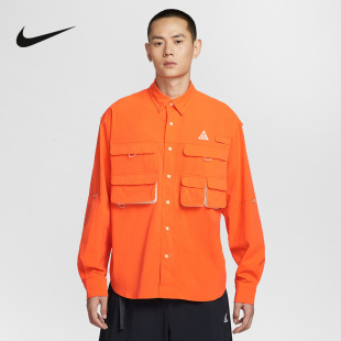 Nike耐克官方运动2025秋男长袖衬衫 HJ2466-819