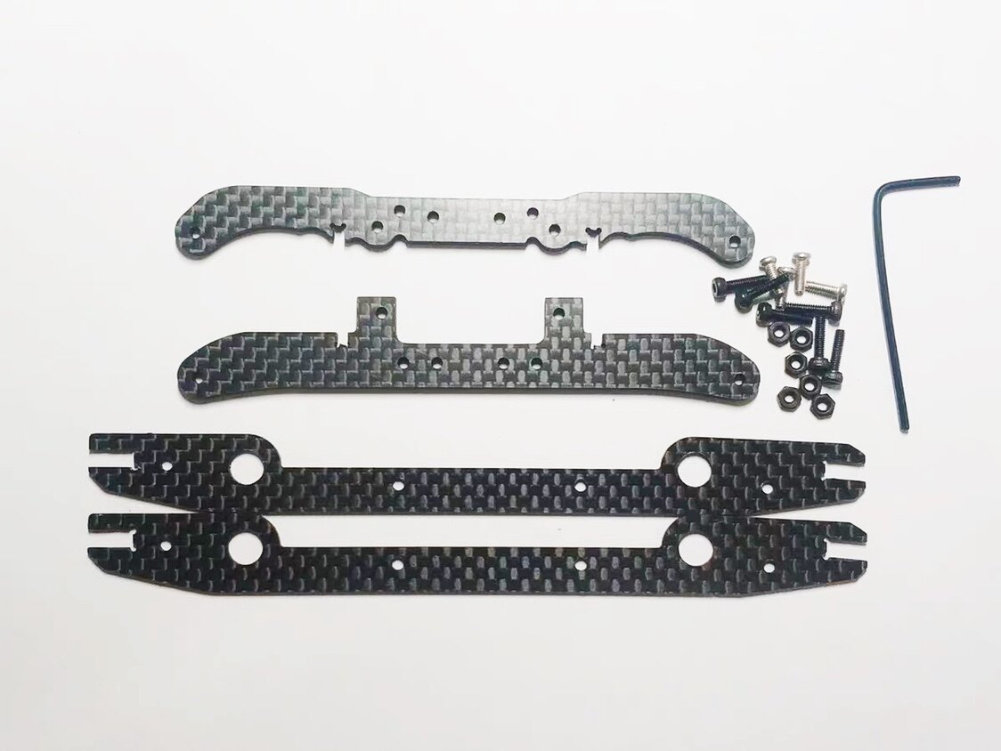 奥迪双钻17266神剑车架，黑色碳纤维款，雕刻机切割工艺