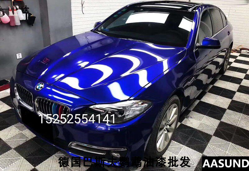 整车改色漆糖果蓝明暗变色汽车漆aasund鹦鹉特效漆无需更改行驶证