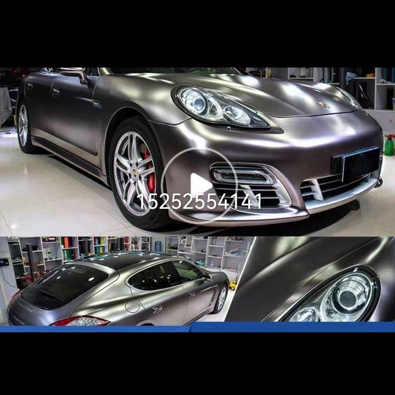 汽车改色特效漆 进口电镀漆超金属质感银灰色AASUND鹦鹉 电光镀灰