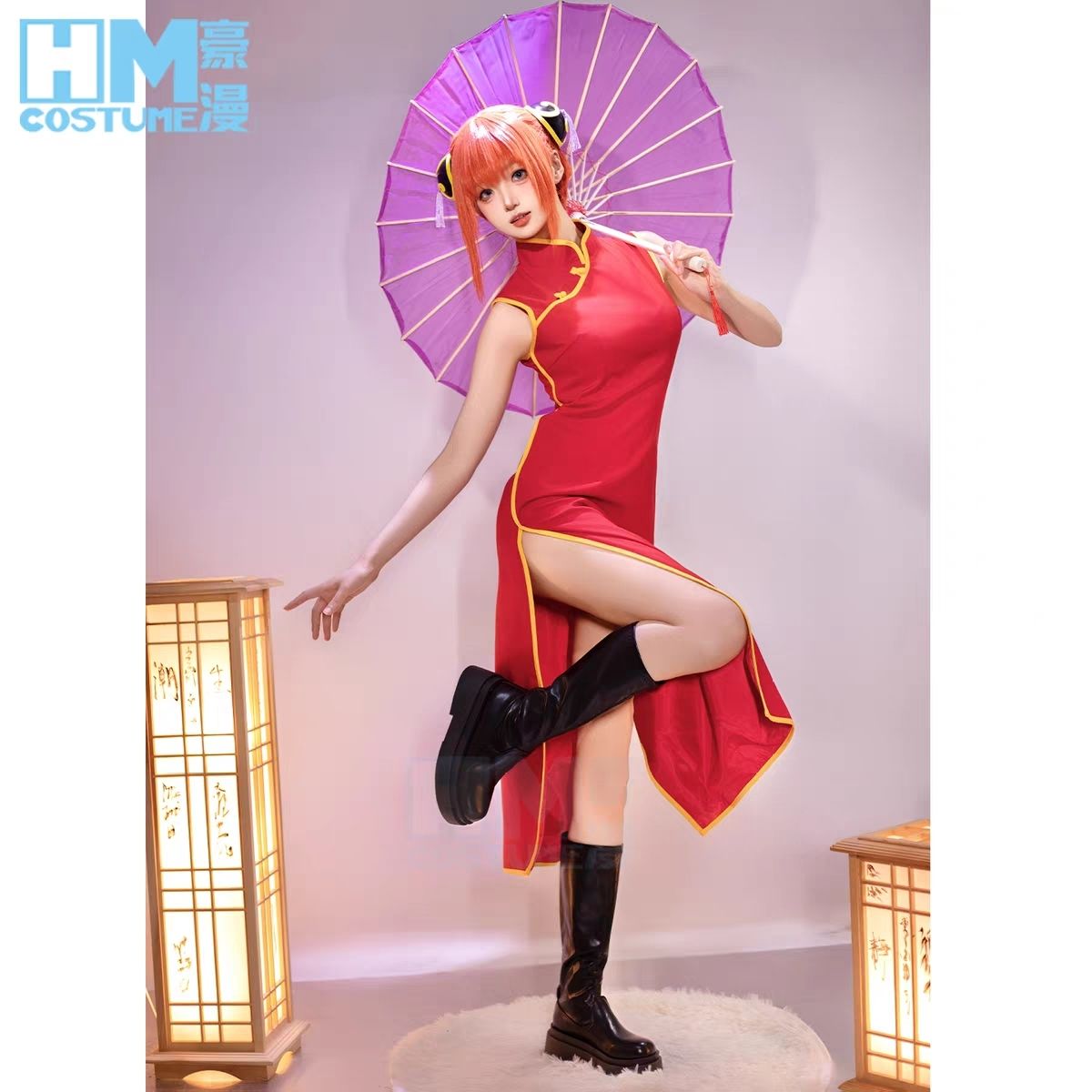 神乐cos服动漫服饰无袖旗