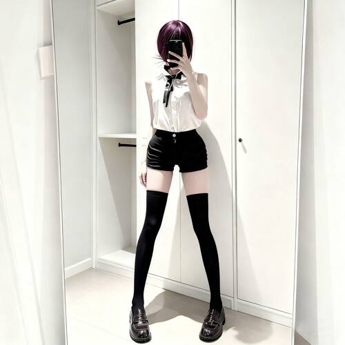 电锯人蕾塞cos服白色无袖