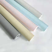 现代简约北欧素色粉色卧室女孩儿童房客厅衣帽间背景墙墙纸