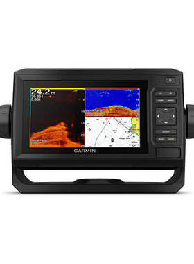 Garmin佳明 鱼探/导航仪 ECHOMAP Plus 65cv 6英寸下扫声纳探鱼器