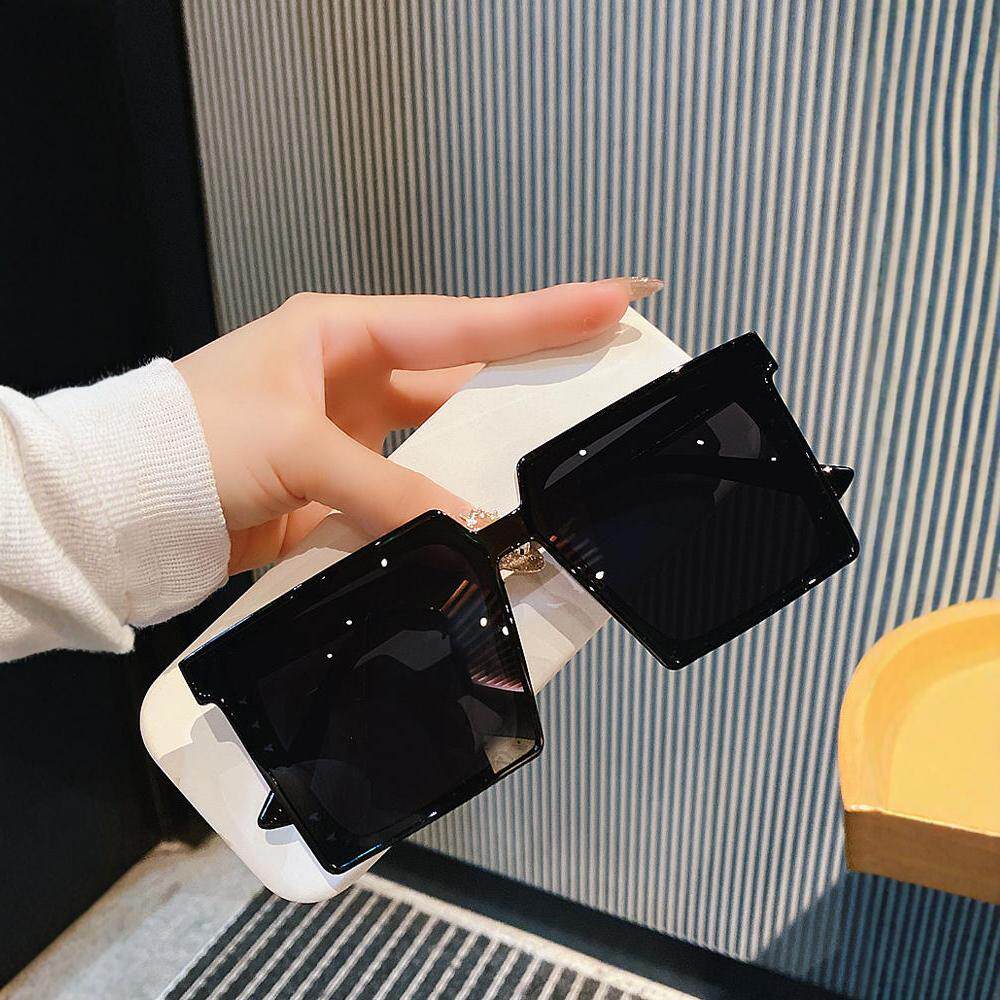 大框方形显瘦大脸偏光墨镜女韩版眼镜潮显脸小街拍太阳镜男圆长脸