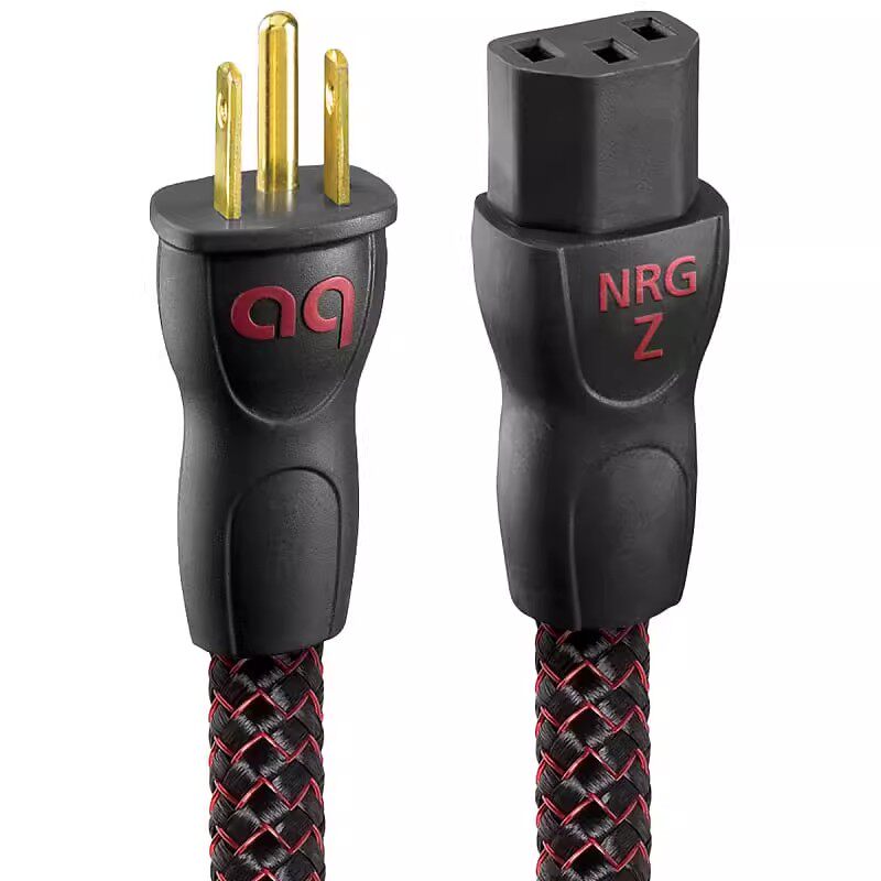 AQ美国线圣NRG-Z3/NRG Z2插头电源线美标 发烧音响CD机功放线材