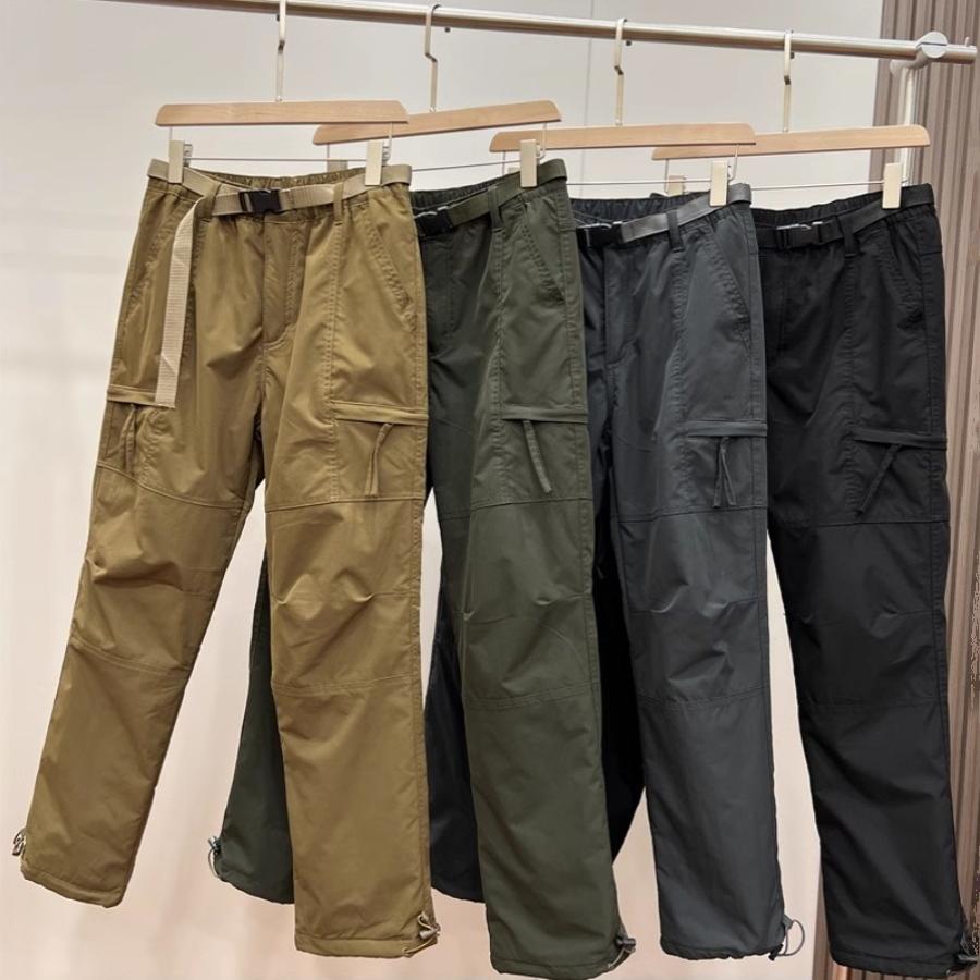 情侣户外防风防水加绒工装多口袋