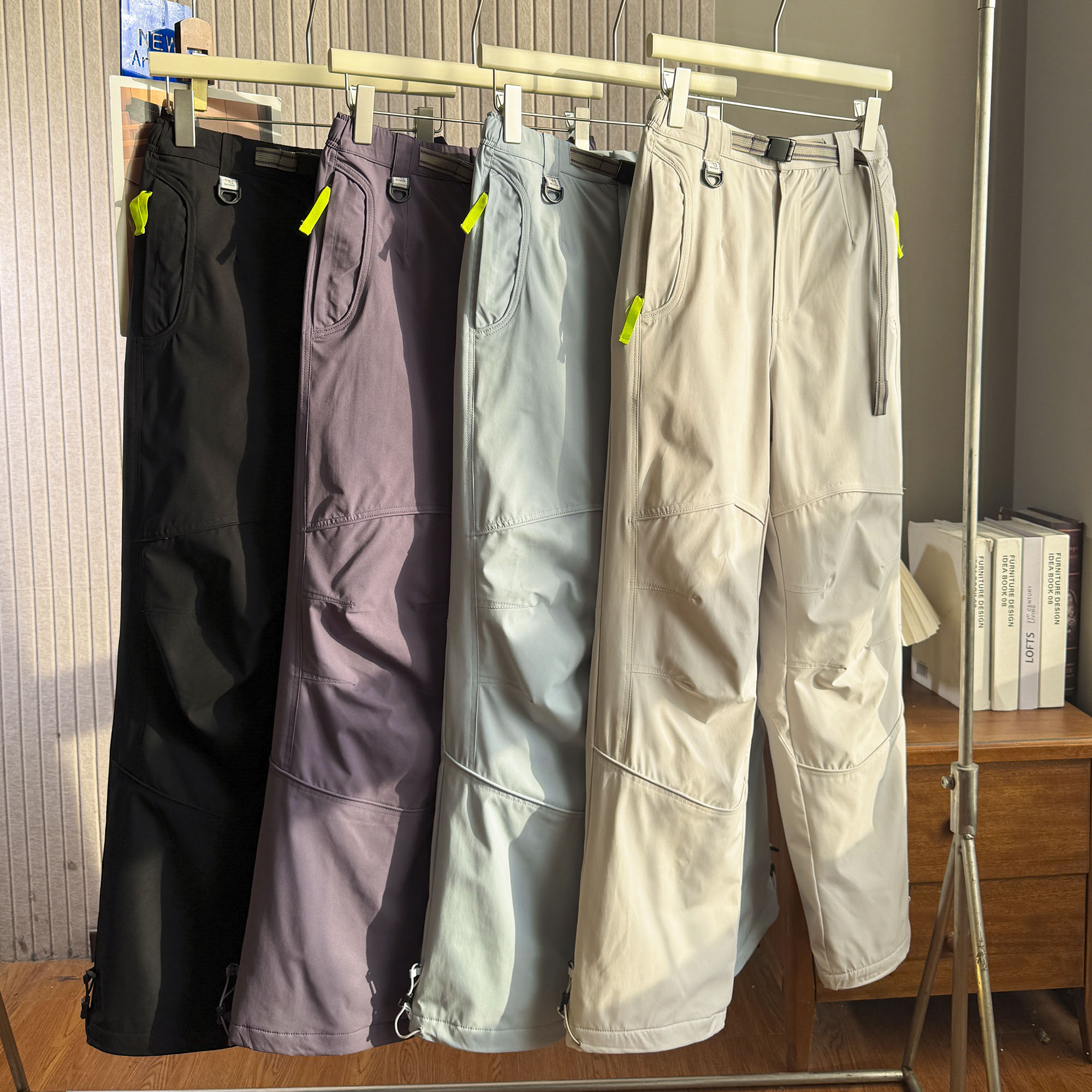 大厂订单！户外情侣款防风保暖防泼水徒步登山滑雪裤软壳休闲裤