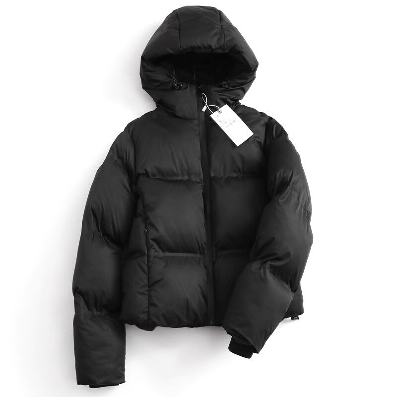 美式短款蓬松棉服加厚保暖棉衣