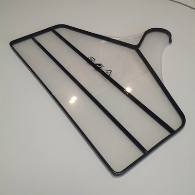 宜家黑色双层洗晒防滑丝巾架