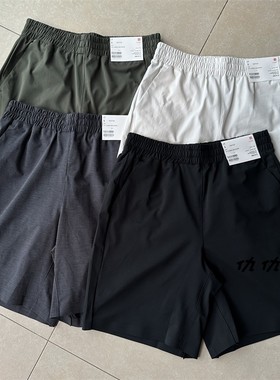 DRY-EX 试衣间款 日系夏季男装吸湿排汗高弹力松紧腰运动休闲短裤