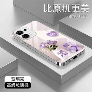 玻璃大橘大利适用oppoA6手机壳PLS120直边软壳全包保护套防摔