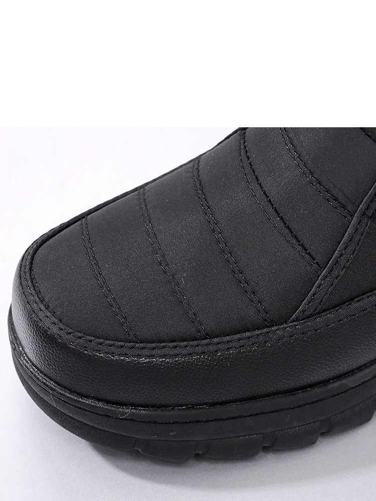 CLEARANCE NORTHEAST COTTON OUTDOOR WINTER HIGH-TOP SHOES MENS MIDDLE-AGED AND ELDERLY ANTI-SLIP WARM THICK SNOW BOOTS OLD-FASHIONED PLUS