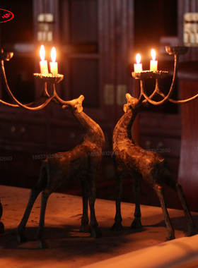 古典鹿灯氛围雅致逐鹿生财