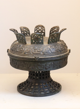 青铜摆件春秋宋国文化元素